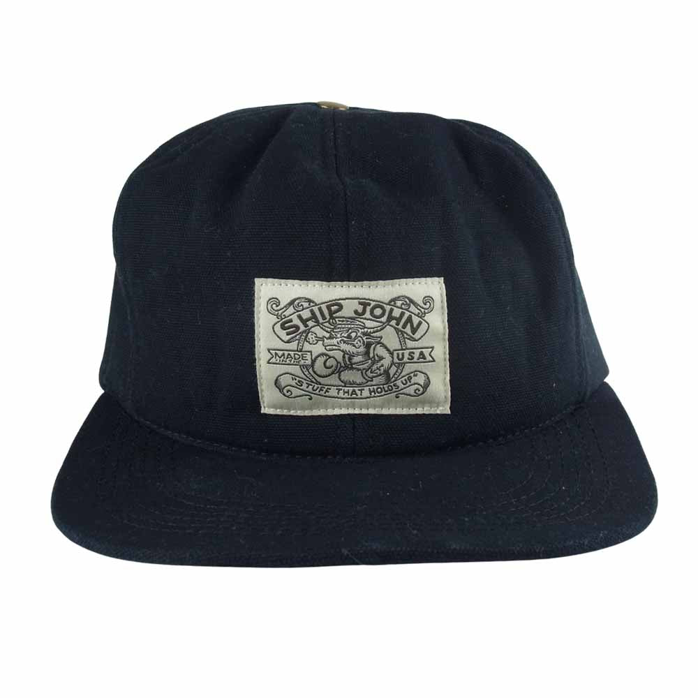 シップ・ジョン Trucker Hat black トラッカー ハット キャップ 帽子 ブラック ブラック系【中古】