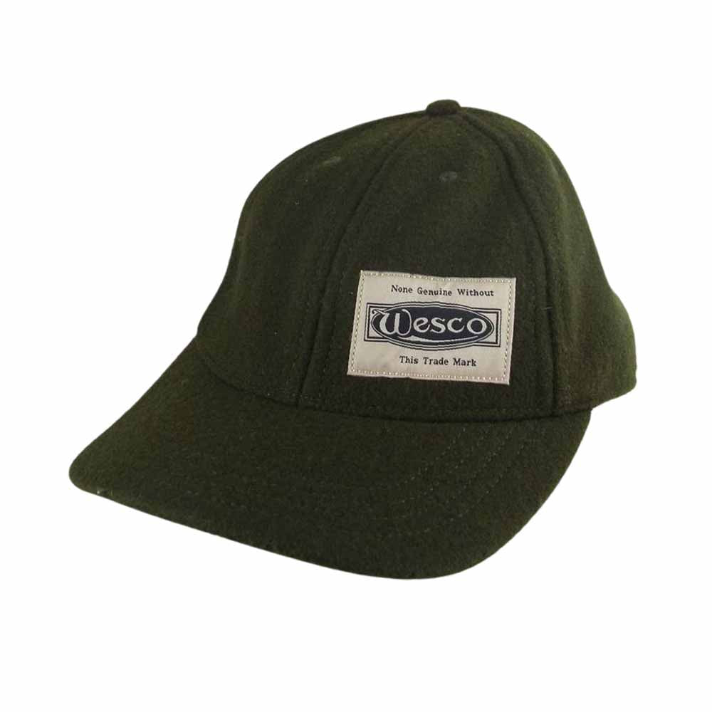 WESCO ウエスコ 100周年記念 × Dehen wool cap ディーエン ウール キャップ  ダークカーキグリーン系【中古】