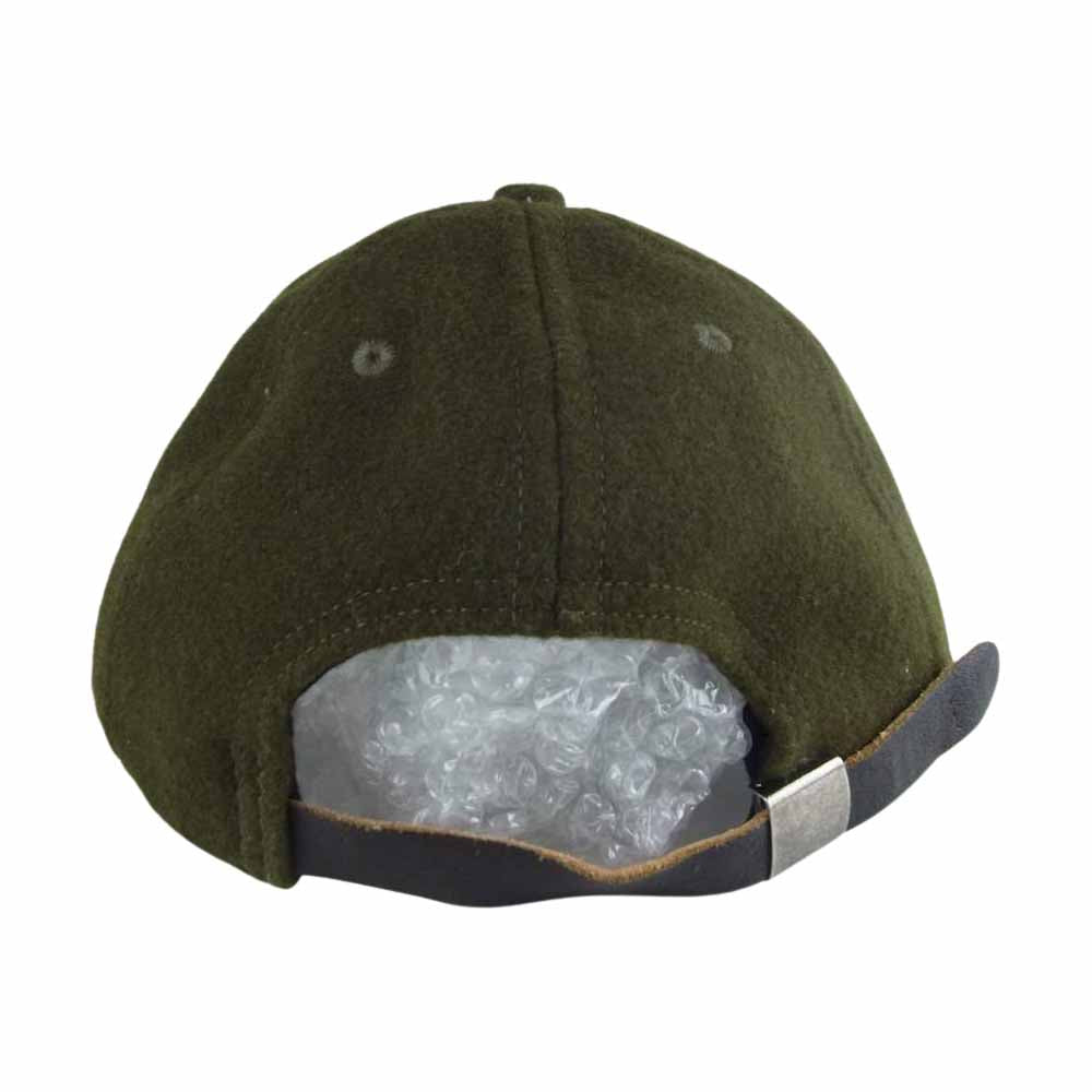 WESCO ウエスコ 100周年記念 × Dehen wool cap ディーエン ウール キャップ  ダークカーキグリーン系【中古】