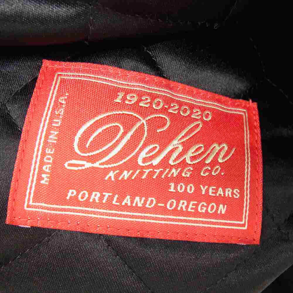 LANGLITZ LEATHERS ラングリッツレザーズ × Dehen ディーエン Wool Jacket ウール ジャケット ブラック系 M【中古】