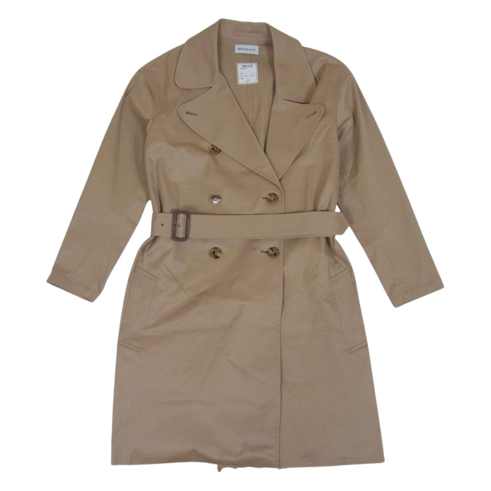 MADISON BLUE マディソンブルー MB151-2001 ROLL TRENCH COAT ロール トレンチ コート ベージュ系 00【中古】