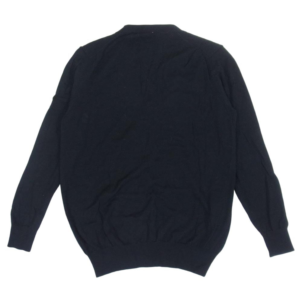 PRADA プラダ ウール カーディガン ブラック系 40【中古】