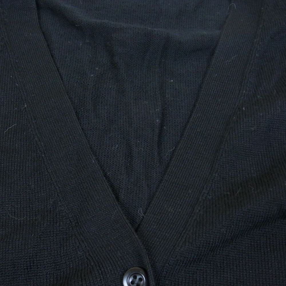 PRADA プラダ ウール カーディガン ブラック系 40【中古】