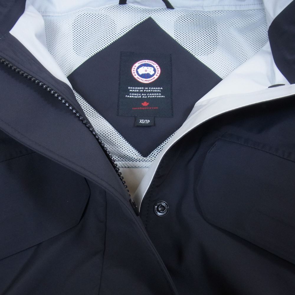 CANADA GOOSE カナダグース 5607L 国内正規品 サザビーリーグ SEABOARD JACKET シーボード ライトウェイト ジャケット ブラック系 XS【中古】