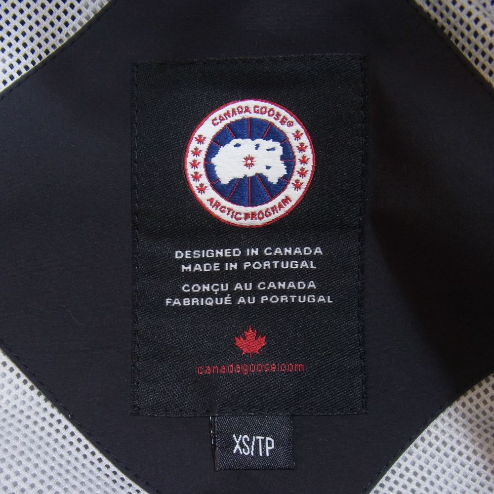 CANADA GOOSE カナダグース 5607L 国内正規品 サザビーリーグ SEABOARD JACKET シーボード ライトウェイト ジャケット ブラック系 XS【中古】