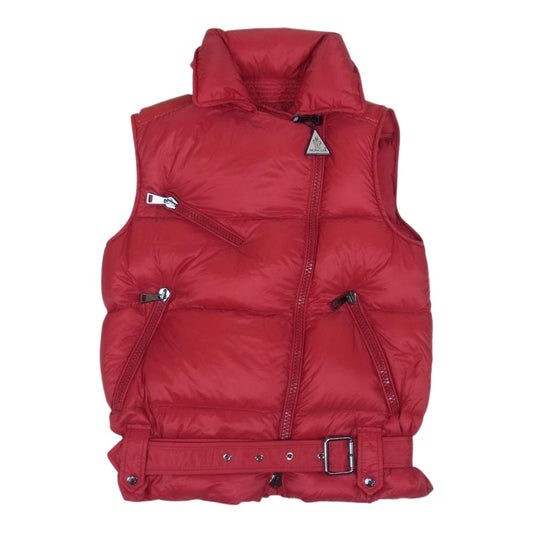 MONCLER モンクレール GEAI ダウンベスト レッド系 00【中古】