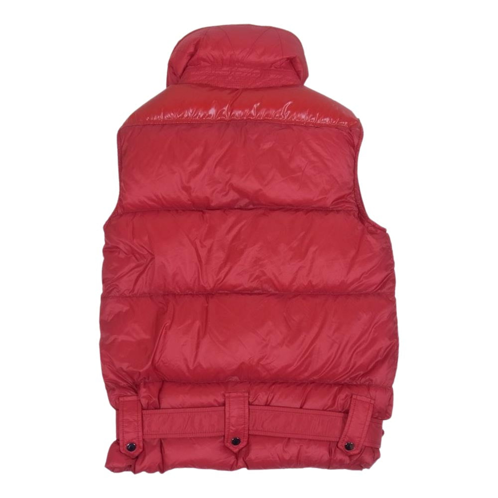 MONCLER モンクレール GEAI ダウンベスト レッド系 00【中古】