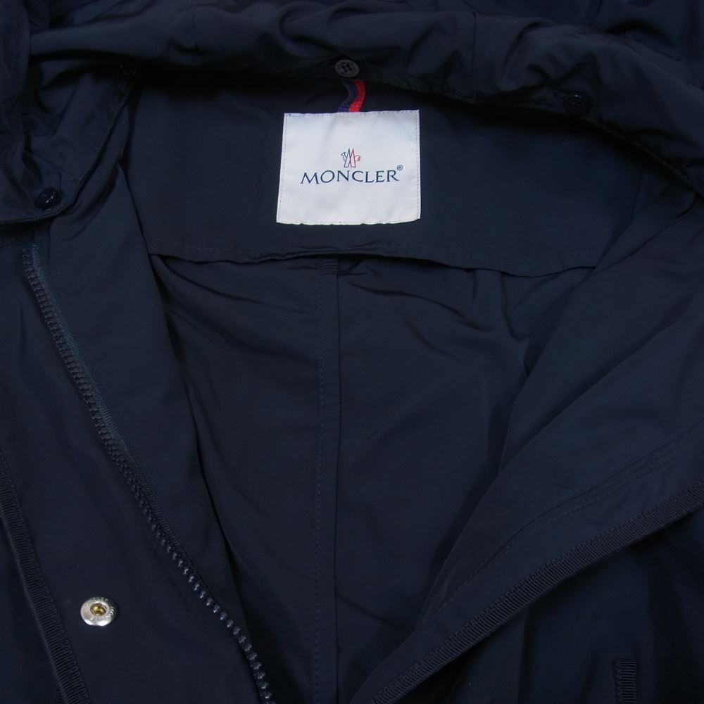 MONCLER モンクレール ANTHEMIS アンテミス スプリング コート ネイビー系 1【中古】