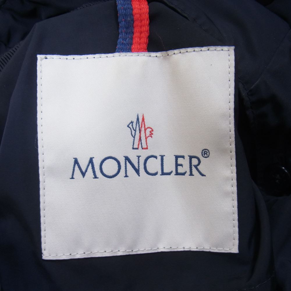MONCLER モンクレール ANTHEMIS アンテミス スプリング コート ネイビー系 1【中古】