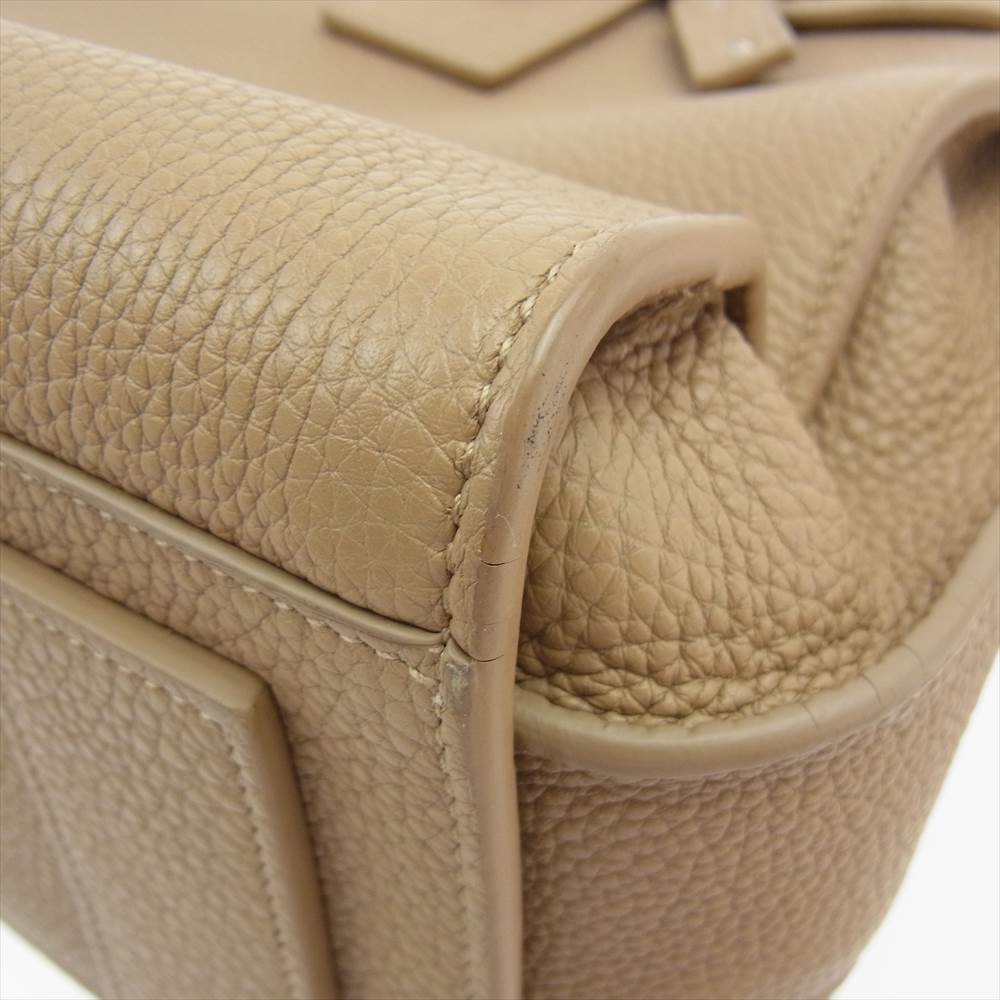 SAINT LAURENT サンローラン 464960 サック ド ジュール スープル バッグ 2WAY ショルダー バッグ ベージュ系【中古】