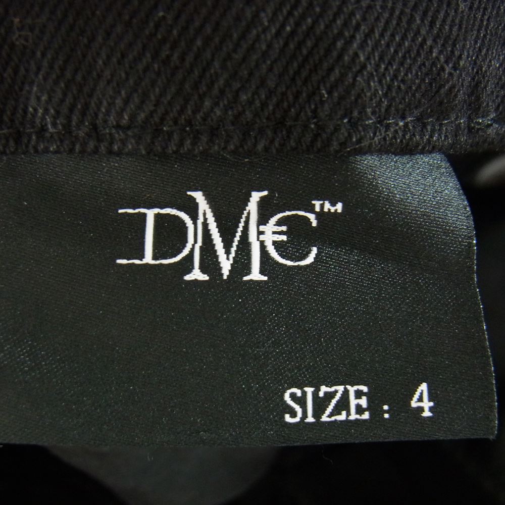 リアルバイ RB22C-RB07 × DMC KAL ディーエムシーカル 刺繍 デニム パンツ ブラック系 4【極上美品】【中古】