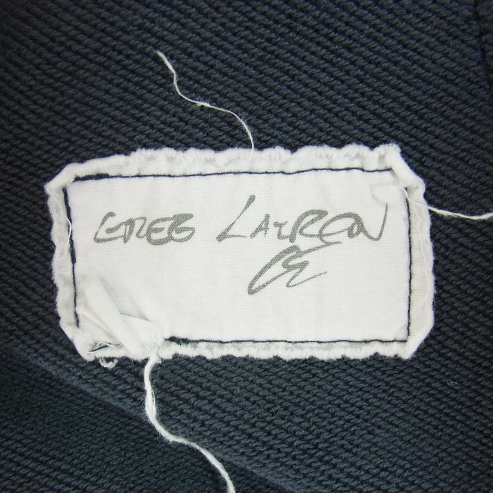 グレッグローレン サイドジップ ライン レイヤード パンツ  ブルー系 サイズ表記無【美品】【中古】