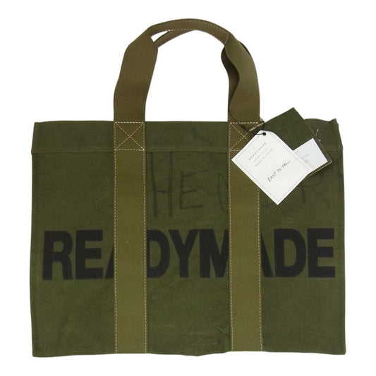 READY MADE レディメイド RE-CO-KH-00-00-227 EASY TOTE BAG トート バック カーキ系【新古品】【未使用】【中古】