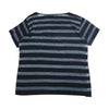 PORTER CLASSIC ポータークラシック 銀座/金沢店限定 HAND BORDER T-SHIRT ハンドボーダー 半袖 Tシャツ カットソー グレー系 ブラック系 L【中古】