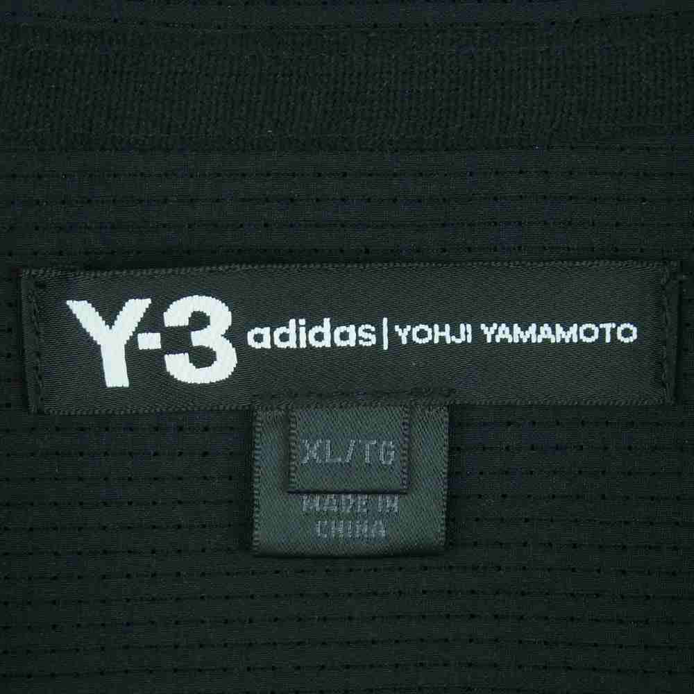 Yohji Yamamoto ヨウジヤマモト Y-3 ワイスリー FN5705 Swim Resort Short-Sleeve Shirt スイム リゾート オープンカラー シップ 半袖 シャツ ブラック系 XL【美品】【中古】