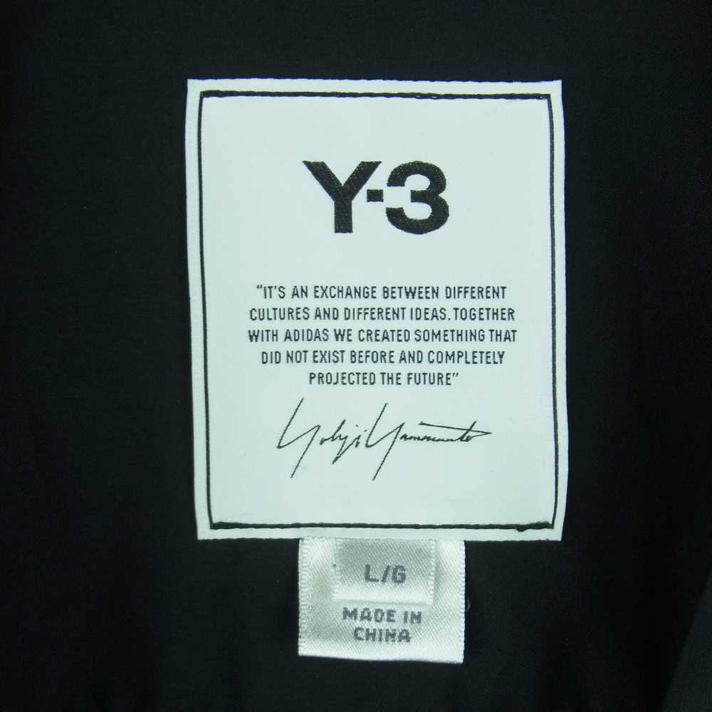 Yohji Yamamoto ヨウジヤマモト Y-3 ワイスリー FS2519 CLASSIC SHORT SLEEVE SHIRT クラシック ショートスリーブ 比翼 ジップカラー 半袖 シャツ ブラック系 L【美品】【中古】