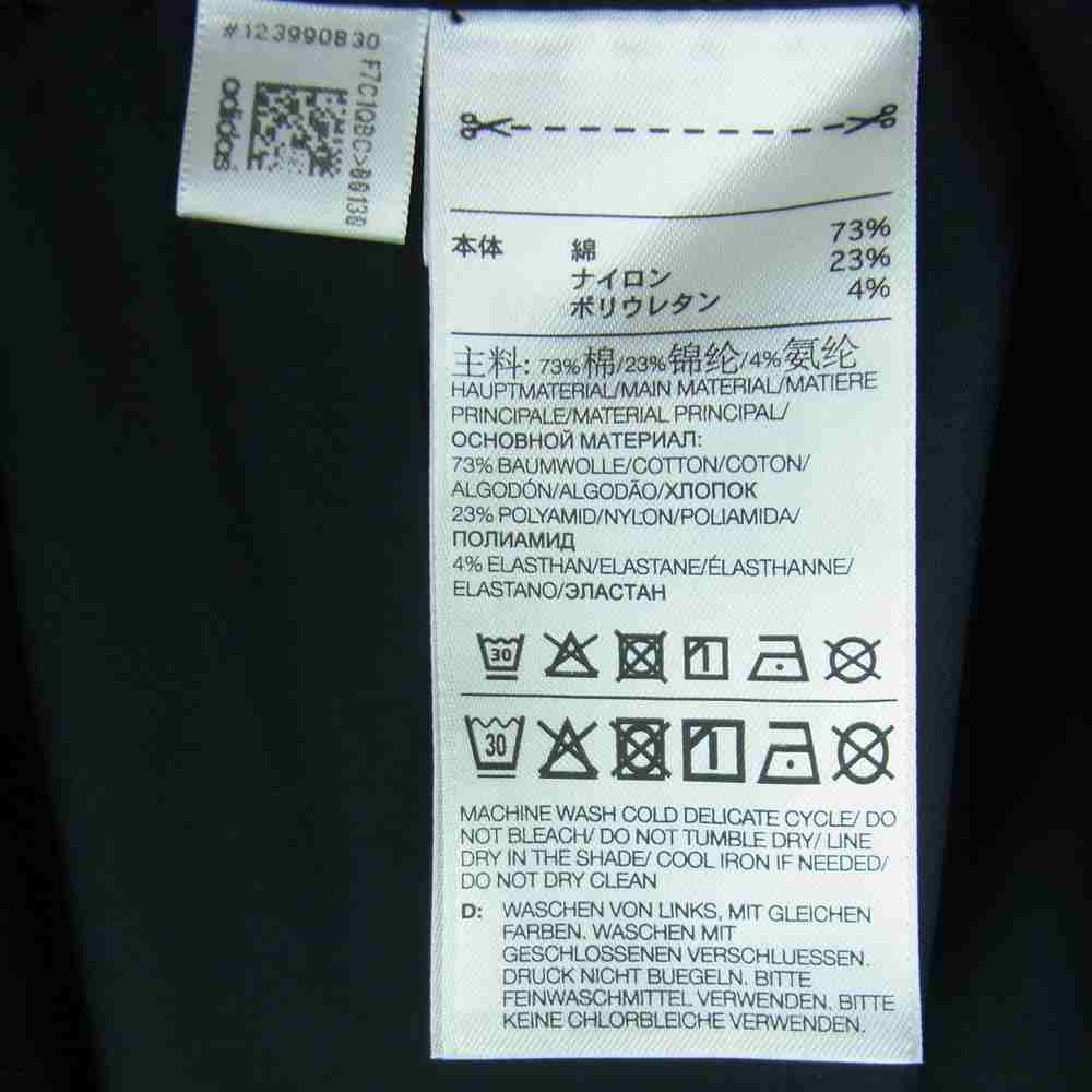 Yohji Yamamoto ヨウジヤマモト Y-3 ワイスリー FS2519 CLASSIC SHORT SLEEVE SHIRT クラシック ショートスリーブ 比翼 ジップカラー 半袖 シャツ ブラック系 L【美品】【中古】