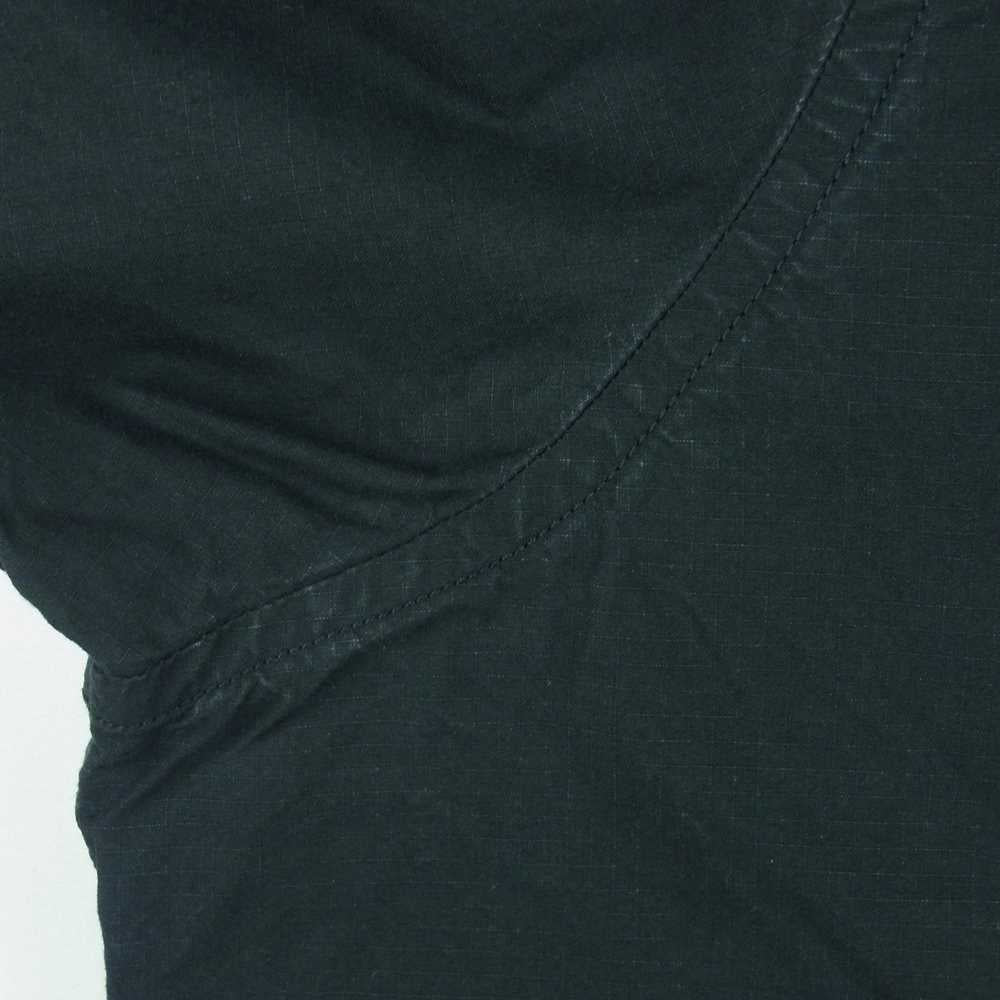 ケイシーケイシー 21SS 1159-343-7900 SP OPEN SHIRT リップストップ オープンカラー 半袖 シャツ ブラック系 L【中古】