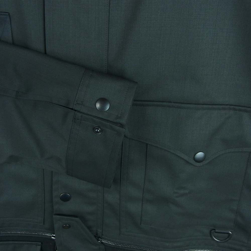 ダイワ VF-20800219 D-VEC ディーベック ウール ファスナー ジャケット 日本製 ブラック系 4【中古】