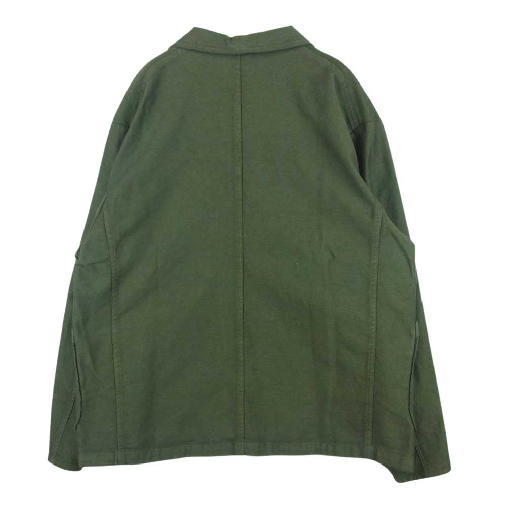 PORTER CLASSIC ポータークラシック 21AW MOLESKIN FRENCH JACKET モールスキン フレンチ ジャケット カーキ系 XL【中古】