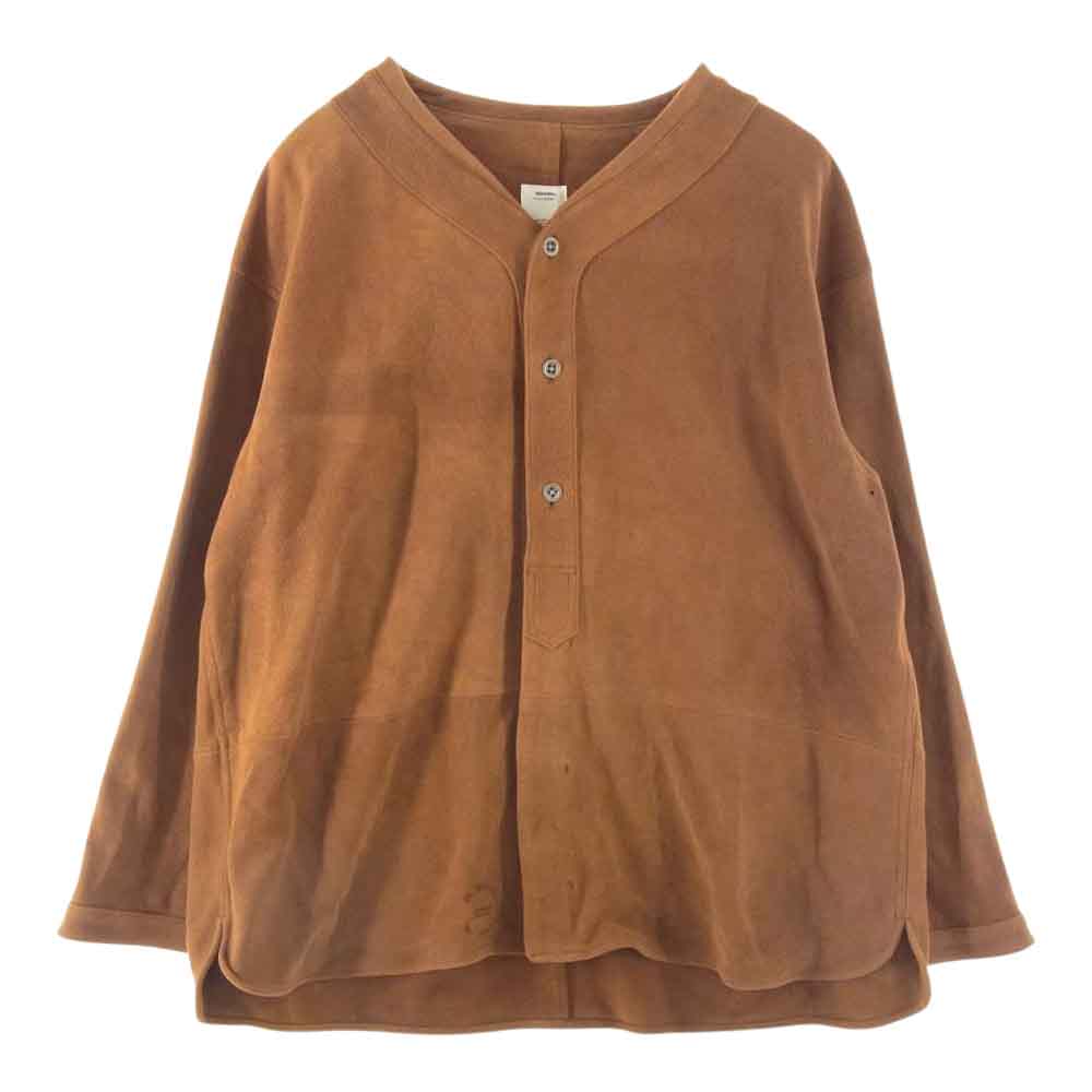 VISVIM ビズビム 0122105013026 DUGOUT JKT(JP DEERSKIN) ダグアウト ジャケット ディアスキン ブラウン系 5【中古】