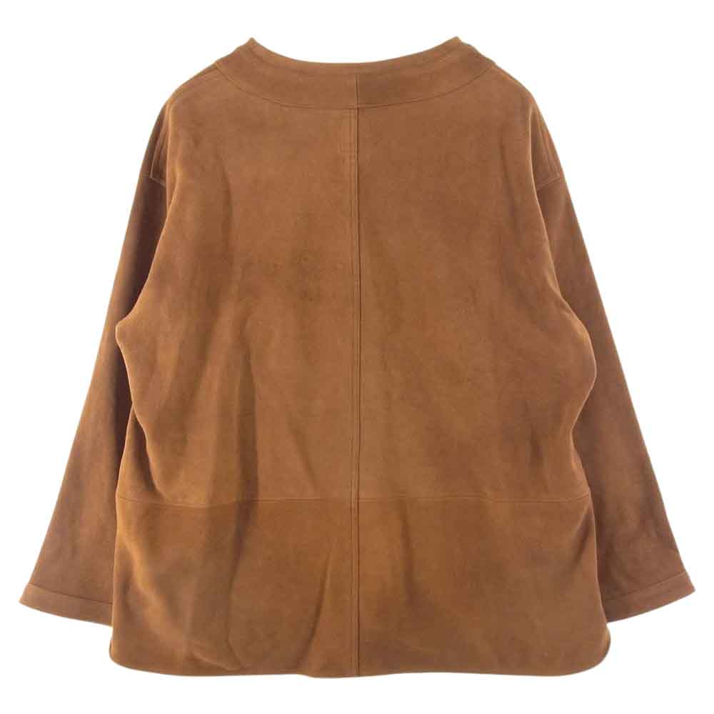 VISVIM ビズビム 0122105013026 DUGOUT JKT(JP DEERSKIN) ダグアウト ジャケット ディアスキン ブラウン系 5【中古】