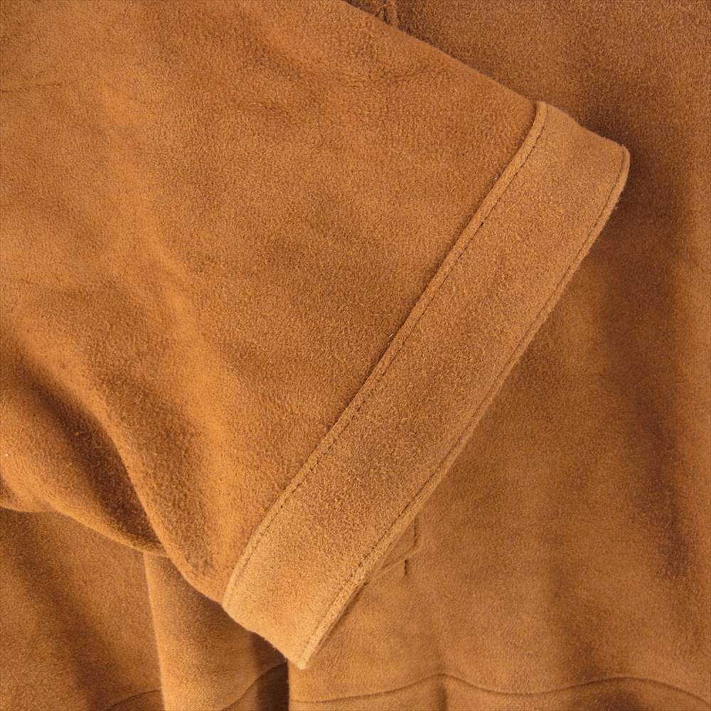 VISVIM ビズビム 0122105013026 DUGOUT JKT(JP DEERSKIN) ダグアウト ジャケット ディアスキン ブラウン系 5【中古】