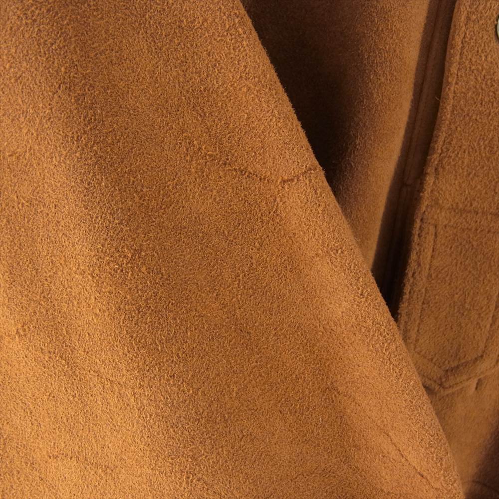 VISVIM ビズビム 0122105013026 DUGOUT JKT(JP DEERSKIN) ダグアウト ジャケット ディアスキン ブラウン系 5【中古】