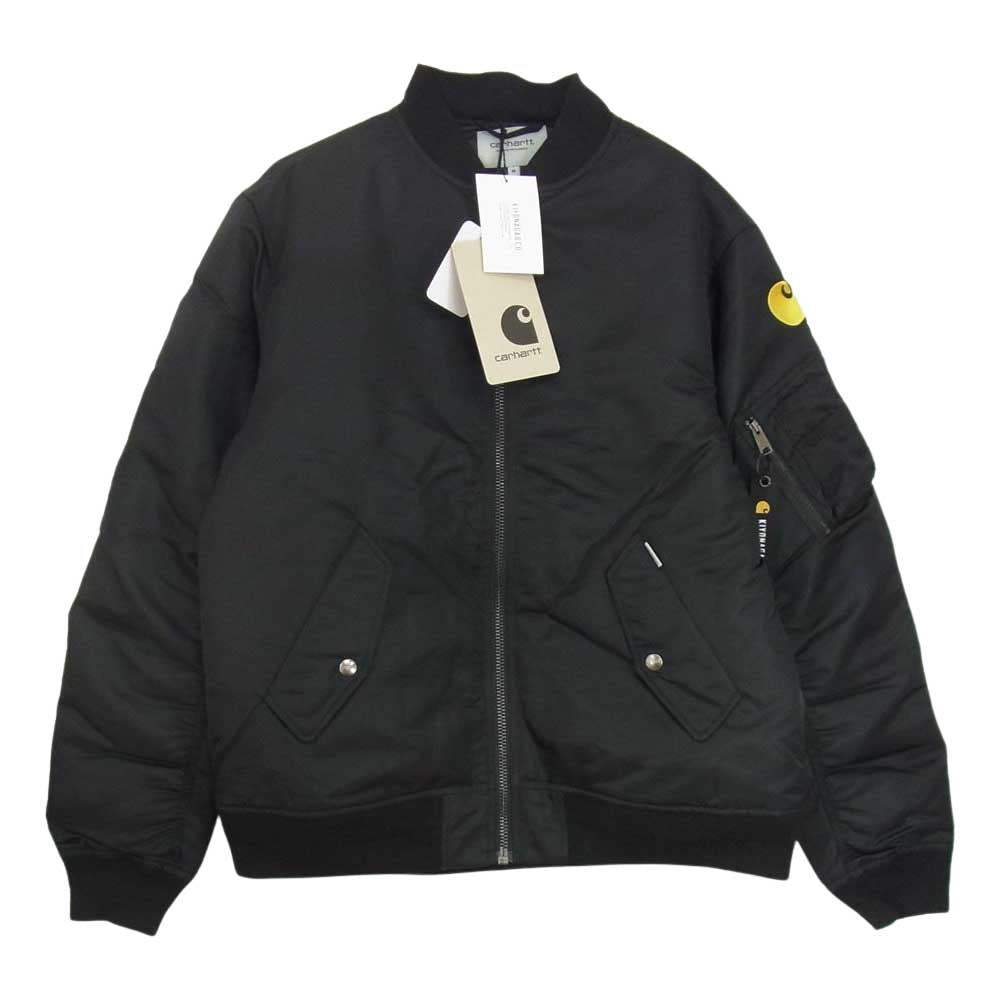 キヨナガアンドコー × Carhartt カーハート K-212005 WIP MA-1 フライト ボンバー ジャケット ブラック系 M【新古品】【未使用】【中古】