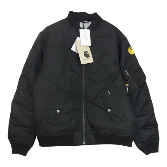 キヨナガアンドコー × Carhartt カーハート K-212005 WIP MA-1 フライト ボンバー ジャケット ブラック系 M【新古品】【未使用】【中古】