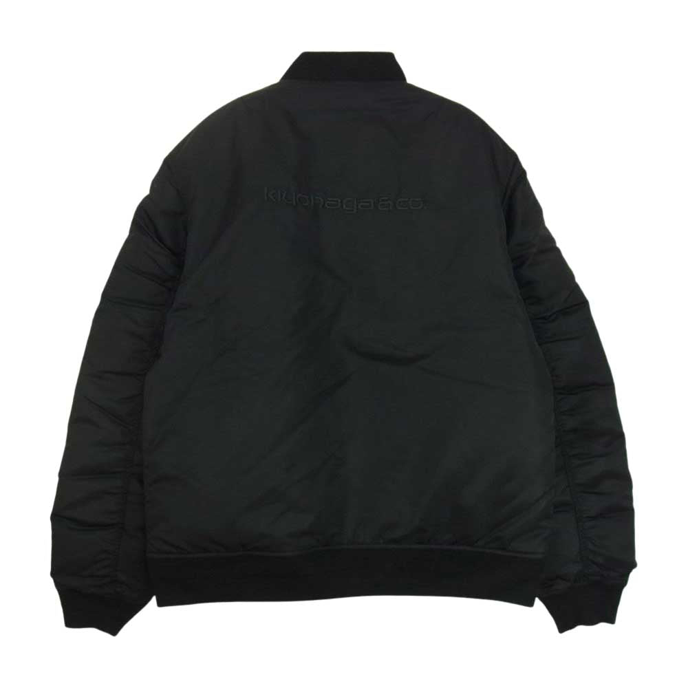 キヨナガアンドコー × Carhartt カーハート K-212005 WIP MA-1 フライト ボンバー ジャケット ブラック系 M【新古品】【未使用】【中古】