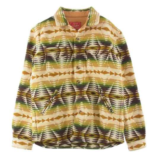 ディーエン DEHEN Crissman Overshirt Pendleton クリスマン オーバーシャツ ペンドルトン ブランケット シャツ ジャケット マルチカラー系 M【中古】