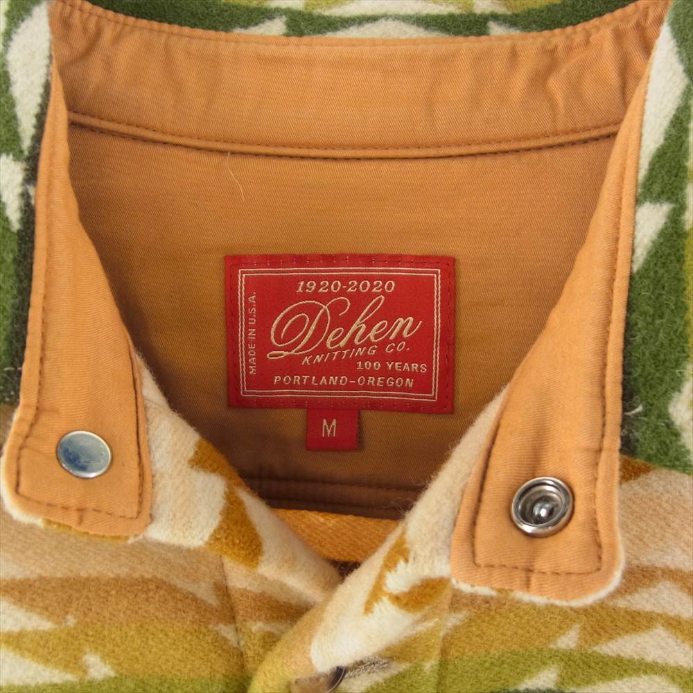 ディーエン DEHEN Crissman Overshirt Pendleton クリスマン オーバーシャツ ペンドルトン ブランケット シャツ ジャケット マルチカラー系 M【中古】