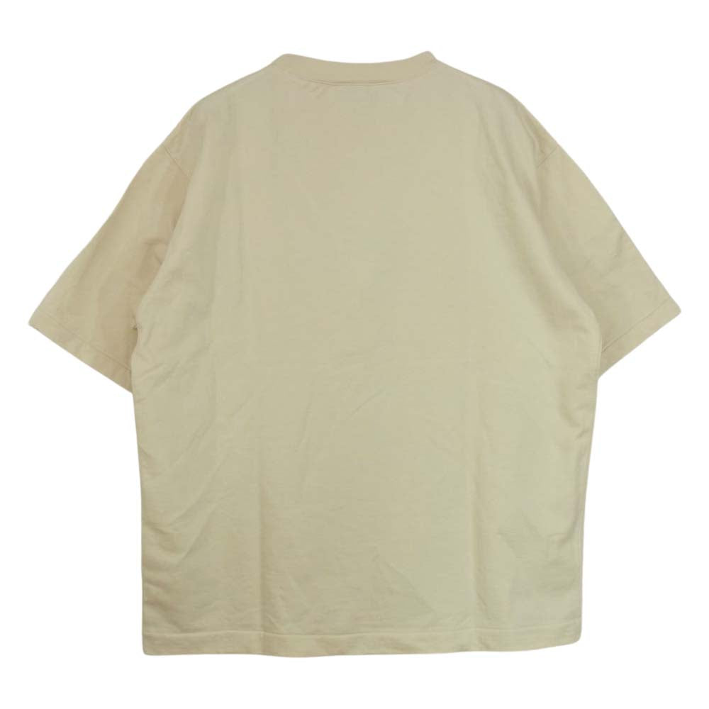 AURALEE オーラリー 22SS A22ST02NU EXCLUSIVE SUPER HIGH GAUGE NAPPED SWEAT TEE スーパー ハイゲージ ナップト スウェット Tシャツ オフホワイト系 4【中古】