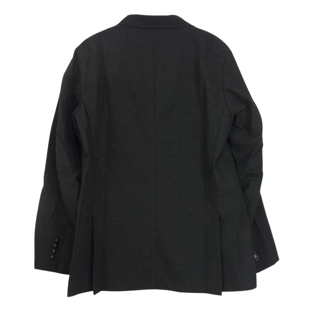 COMOLI コモリ 22SS V01-01003 ウール 2B ジャケット チャコール ブラック系 1【極上美品】【中古】