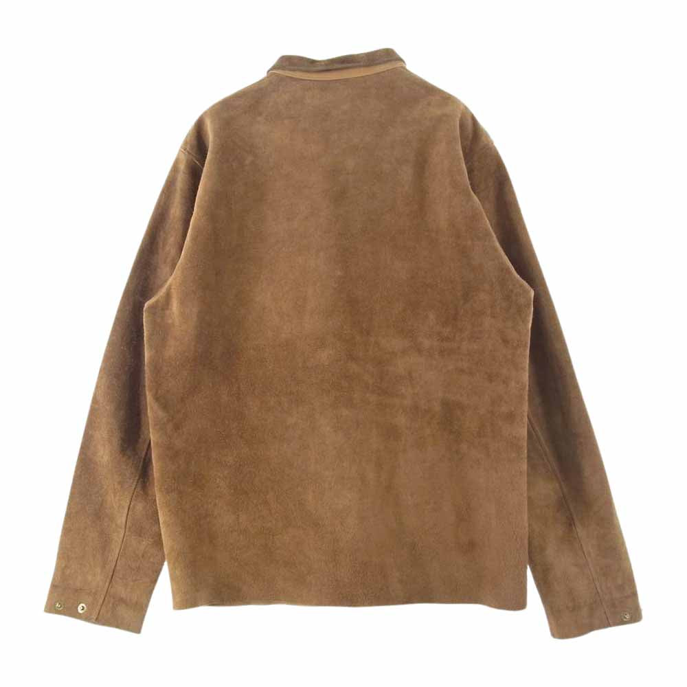 LYNCH SILVERSMITH リンチシルバースミス Welder Jacket ウェルダー スエード レザー ジャケット ブラウン系 M【中古】
