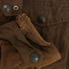 Barbour バブアー 【難有】BUSHMAN ブッシュマン 中綿 オイルド ジャケット ブラウン系 L EX L【中古】