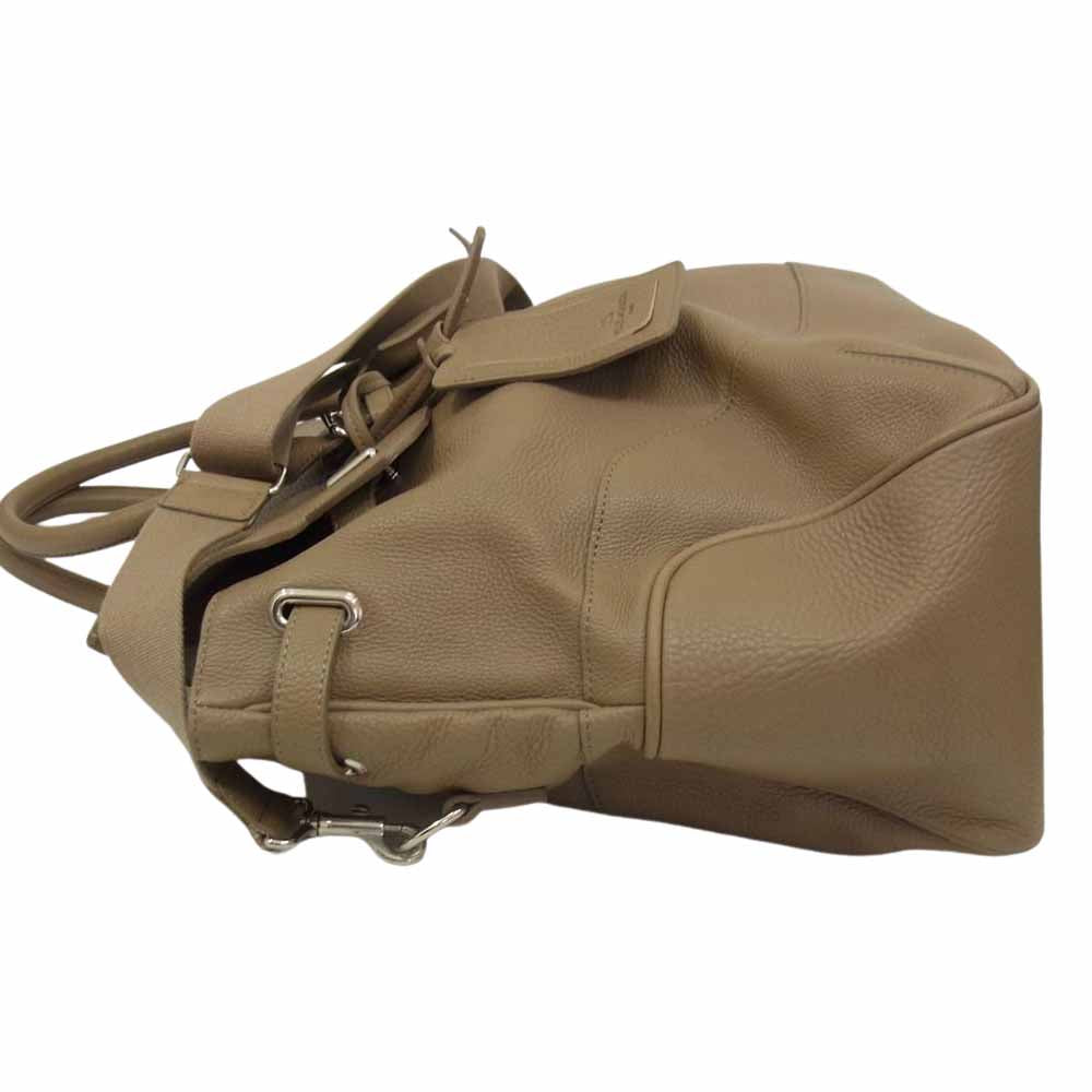 PELLE MORBIDA ペッレモルビダ PMO-MB025 Maiden Voyage メイデンヴォヤージュ 被せ付き 2WAY ショルダー ボストンバッグ Lサイズ ブラウン系【美品】【中古】
