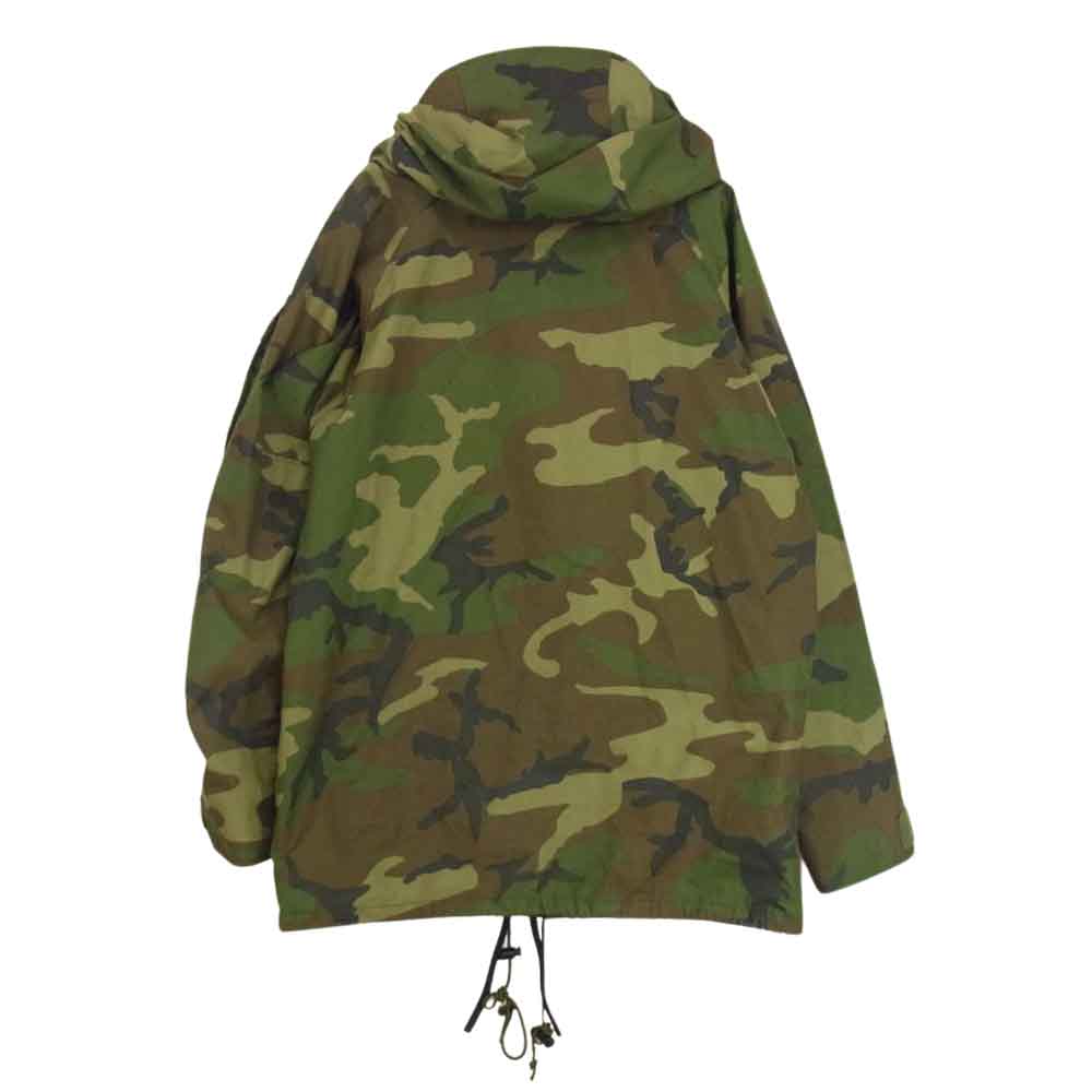 アメリカ軍 8415-01-228-1317 87年製 U.S. ARMY ECWCS GORE-TEX PARKA ゴアテックス パーカ ミリタリー ジャケット カーキ系 M【中古】
