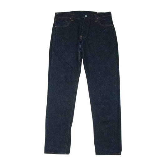 EVISU エヴィス 2000T 大黒 カモメ ペンキ ハンド ペイント ボタンフライ デニム パンツ インディゴブルー系 38 × 32【中古】