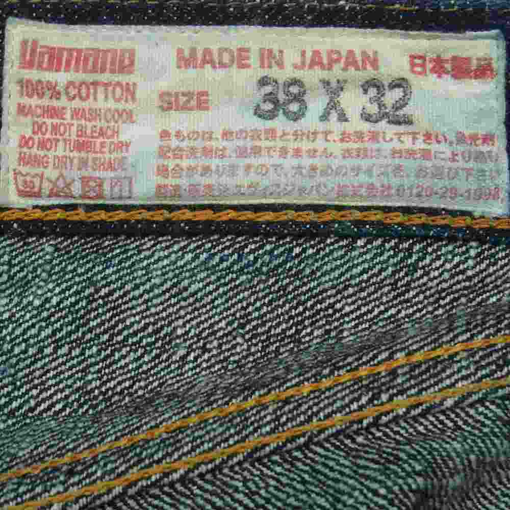 EVISU エヴィス 2000T 大黒 カモメ ペンキ ハンド ペイント ボタンフライ デニム パンツ インディゴブルー系 38 × 32【中古】