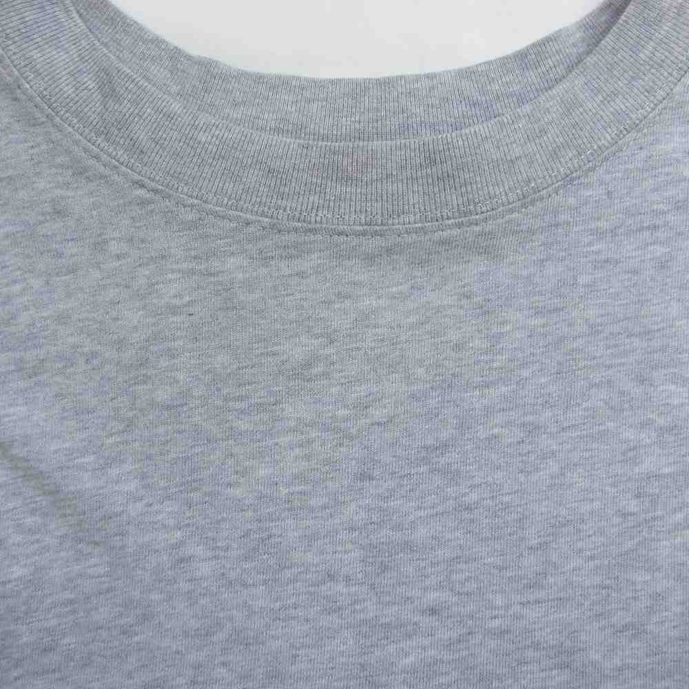 BALENCIAGA バレンシアガ 22SS 671401 TLVF1 国内正規品 SLIME PATCHED スライム パッチ スリーブ Tシャツ グレー系 XS【美品】【中古】