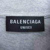 BALENCIAGA バレンシアガ 22SS 671401 TLVF1 国内正規品 SLIME PATCHED スライム パッチ スリーブ Tシャツ グレー系 XS【美品】【中古】