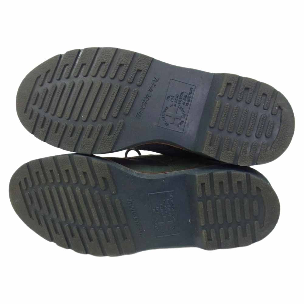 Dr.Martens ドクターマーチン 8ホール チェック レースアップ ブーツ  ネイビー系 サイズ表記無【中古】