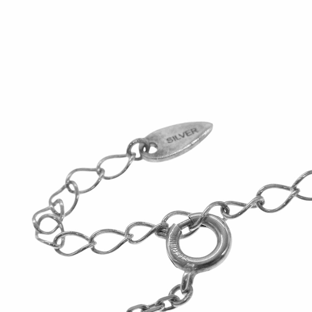 PUERTA DEL SOL プエルタデルソル NE456 チェス ナイト エンブレム チャーム ネックレス w/ ダイヤモンド シルバー系【中古】