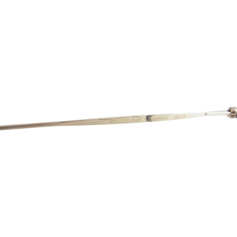 OLIVER PEOPLES オリバーピープルズ 度入り DEENEN BK ボストン アイウェア ブラック系 46□23-145【中古】