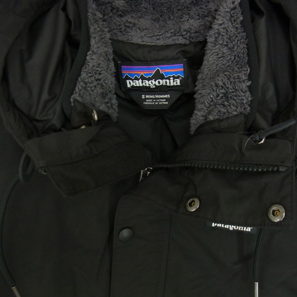 patagonia パタゴニア 20AW 20710 ISTHMUS 3-IN-1 JACKET イスマス フリース ライナー ナイロン フード ジャケット ブラック系 S【中古】
