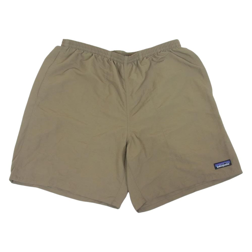 patagonia パタゴニア 20SS 58034 20年製 Baggies Long バギーズ ロング ショート パンツ カーキ系 M【中古】