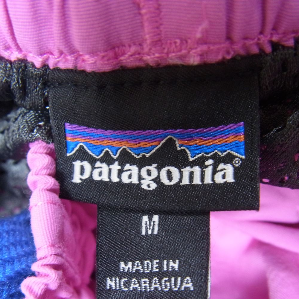 patagonia パタゴニア 20SS 58034 20年製 Baggies Long バギーズ ロング ショート パンツ ピンク系 M【中古】