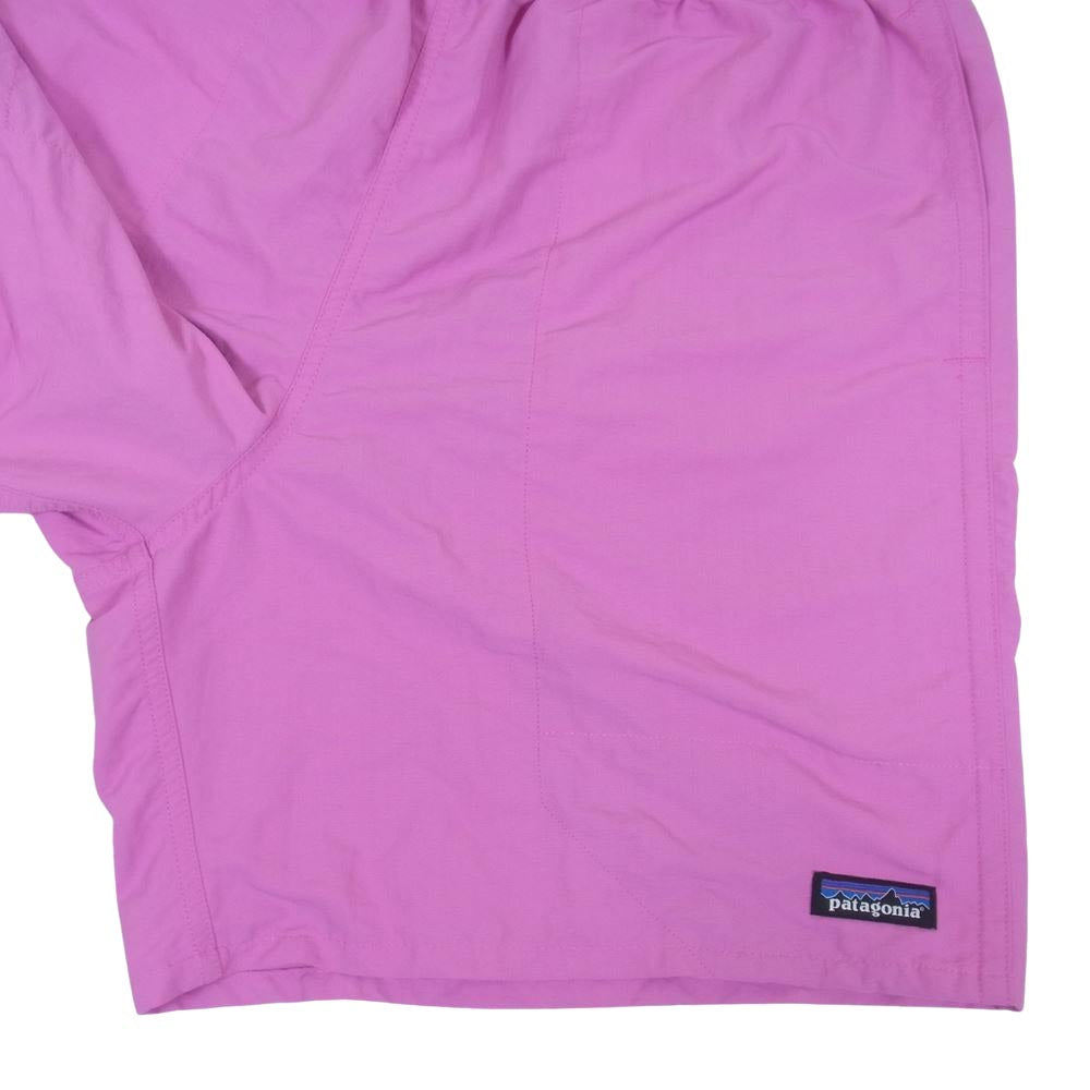 patagonia パタゴニア 20SS 58034 20年製 Baggies Long バギーズ ロング ショート パンツ ピンク系 M【中古】